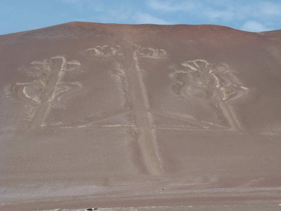 Blick auf den Candelabro